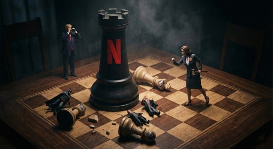 fusione streaming monopolio netflix Warner Bros