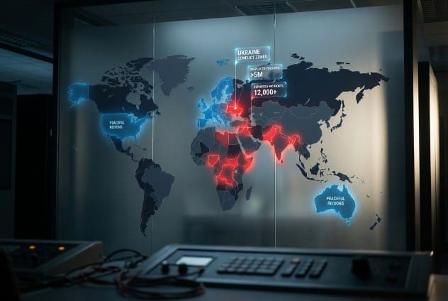 pace nel mondo mappa conflitti globali territori guerra