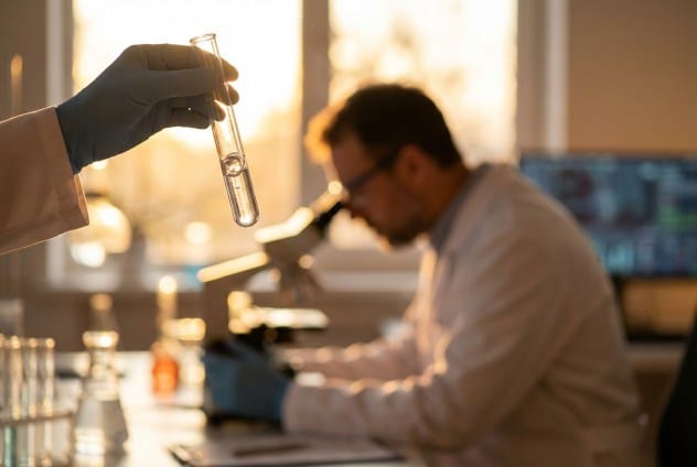 corde vocali microscopio laboratorio ricerca