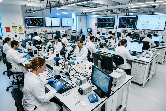 test animali ricerca laboratorio organoide cellule staminali