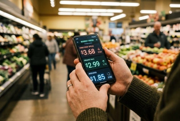 società digitale prezzi algoritmici schermo dati finanziari