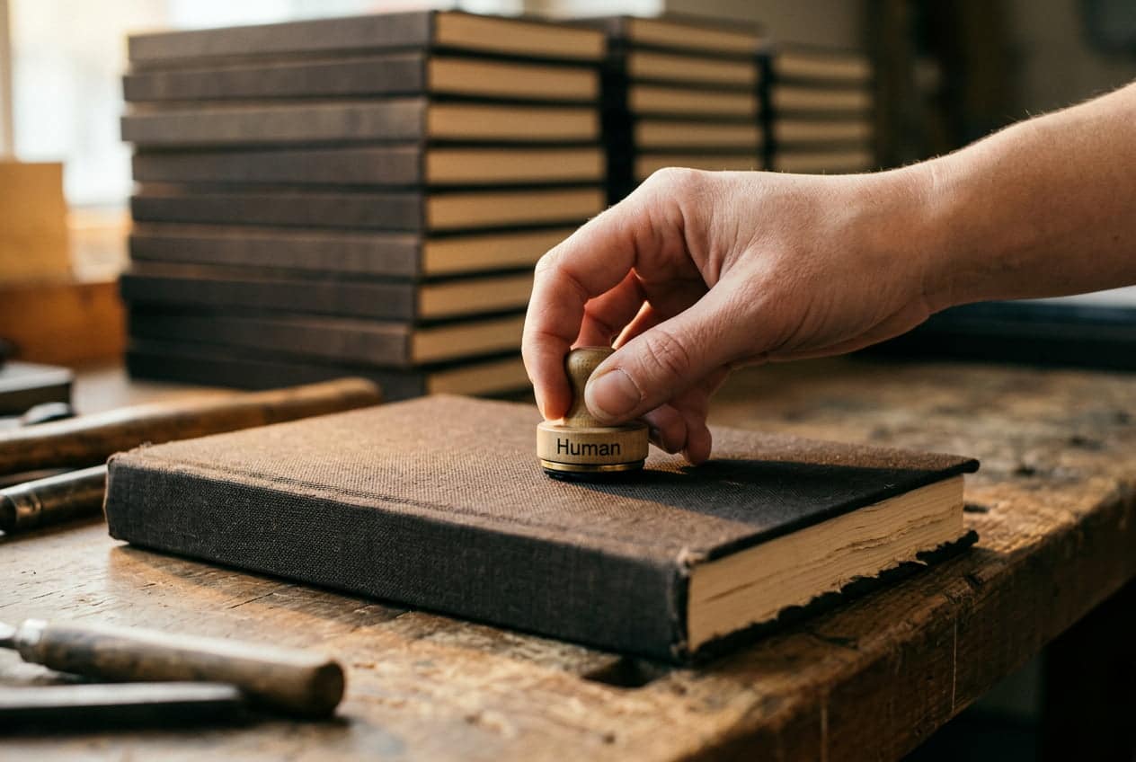 certificazione AI free contenuti umani creatività autentica