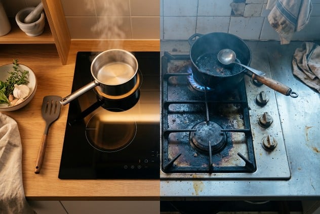 Fornelli a gas induzione