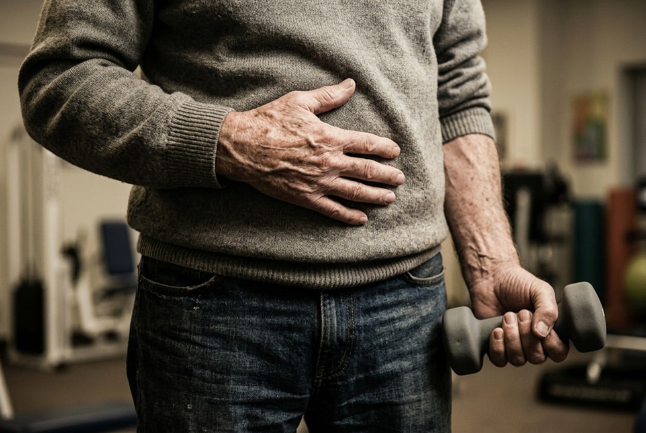 Grasso addominale e muscoli deboli: la mortalità sale dell’83%