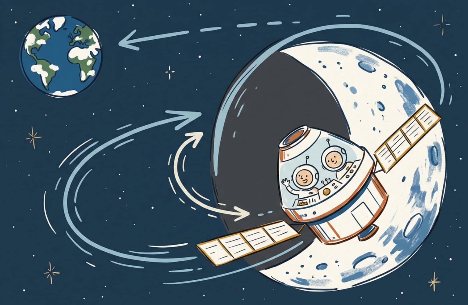 La missione Artemis II è partita: cosa vedremo, giorno per giorno ...