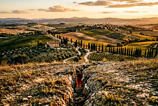 Sotto la Toscana un lago di magma grande come Yellowstone