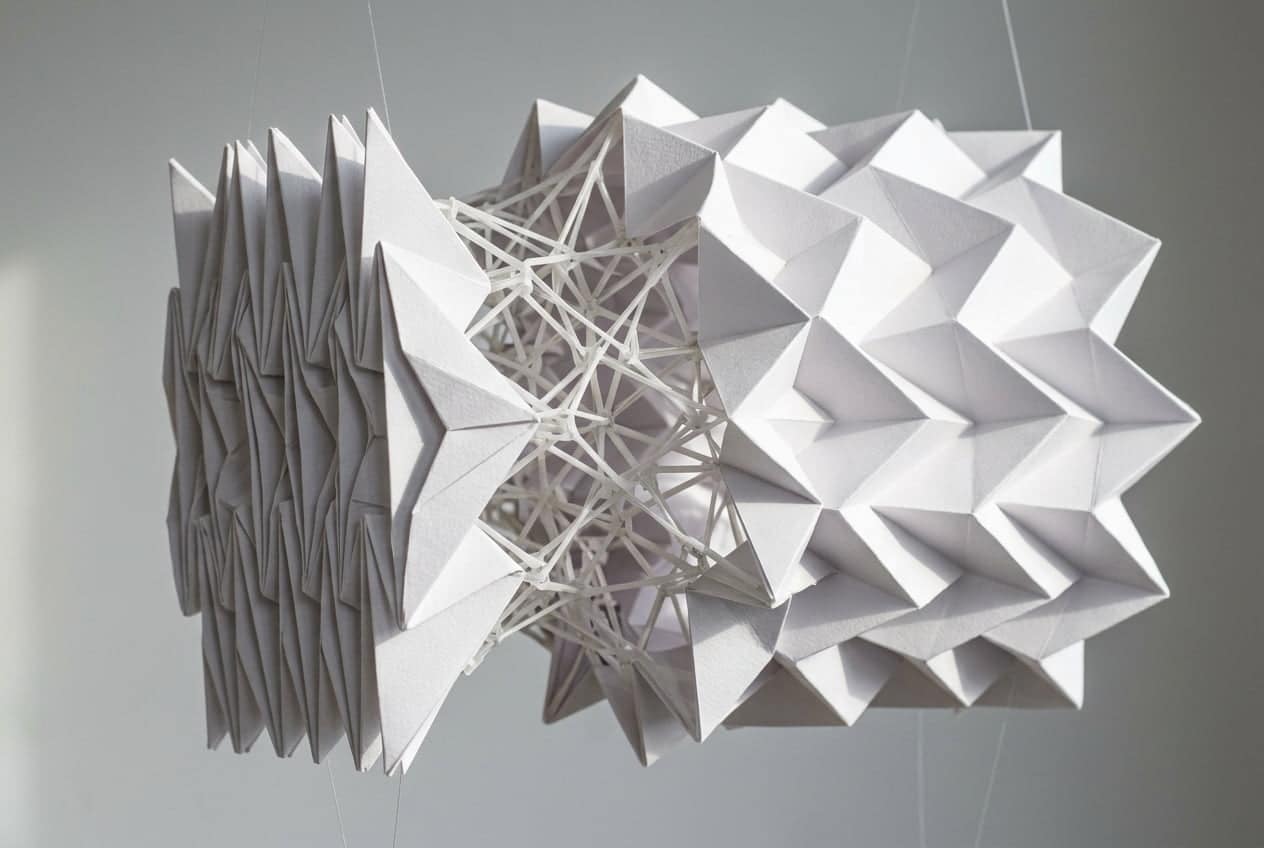 Un incredibile origami in stampa 4D pesa tre grammi e regge 50kg
