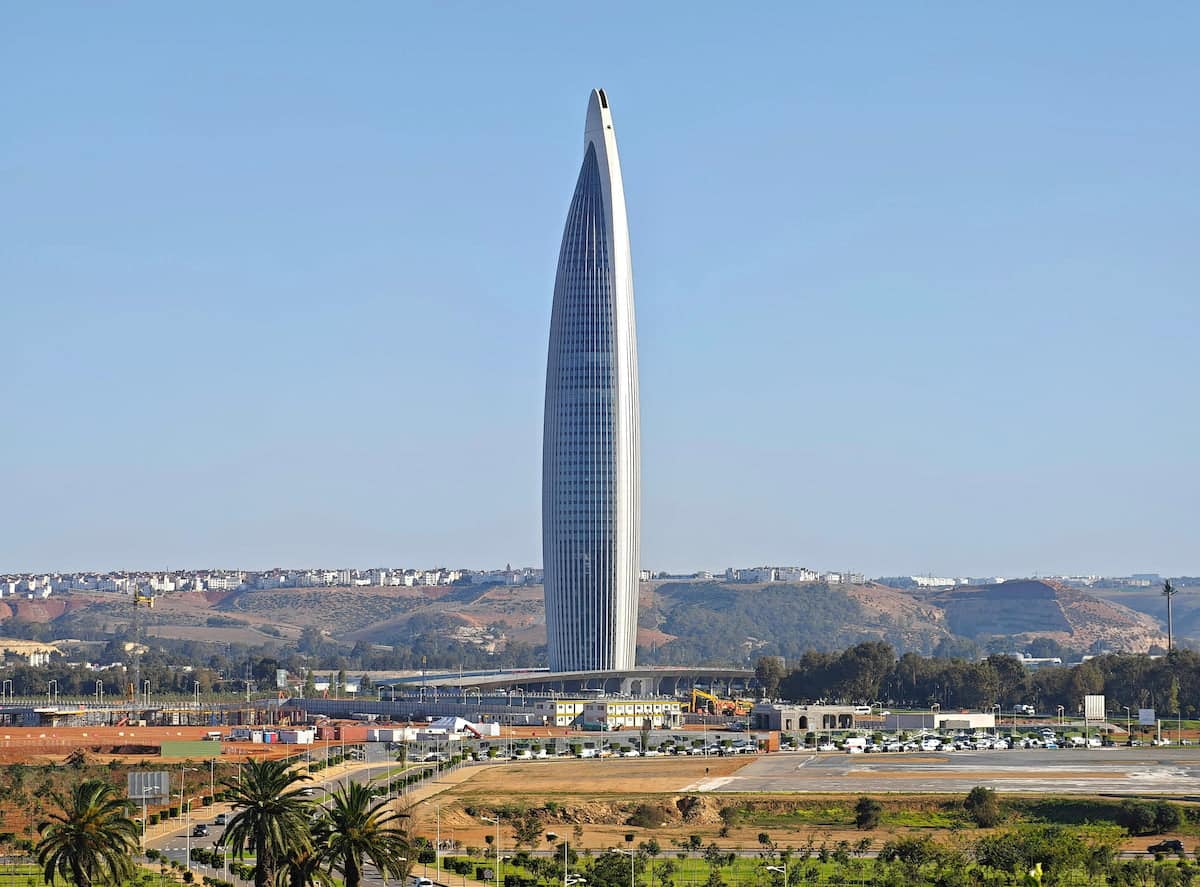 Mohammed VI Tower: in Marocco svetta un razzo di 250 metri