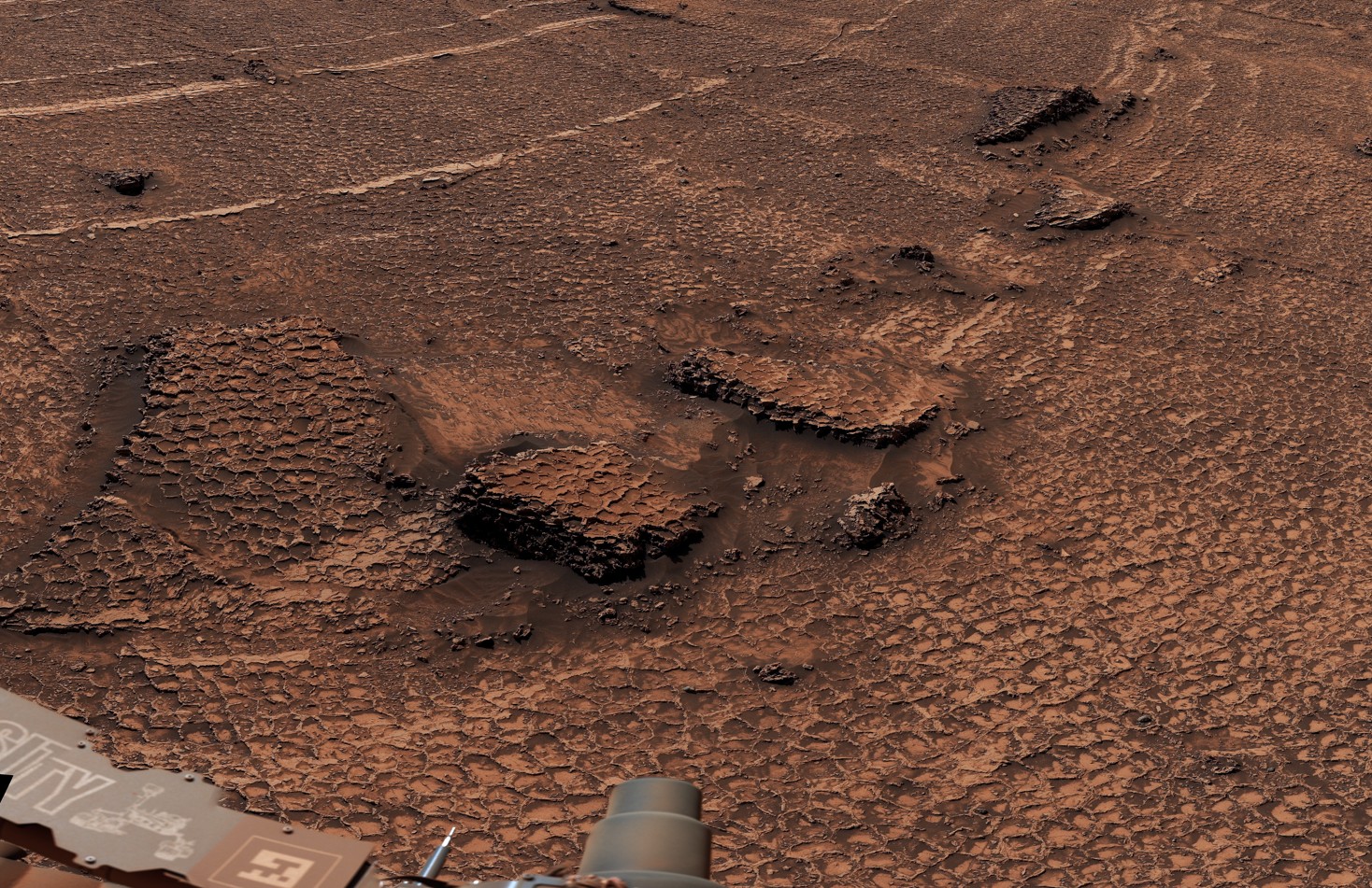 Poligoni su Marte, tre ipotesi e nessuna conferma per Curiosity