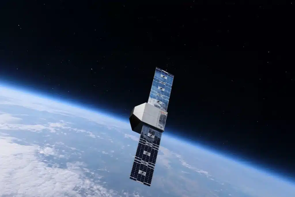 Satellite che sa respirare aria
