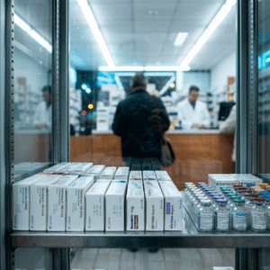 Il posto dove la medicina dell'obesità sta andando a finire: un ripiano refrigerato, accanto a tutto il resto.