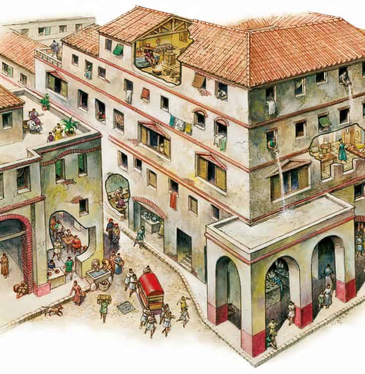 Condominio romano: com'erano le insulae dell'antica Roma
