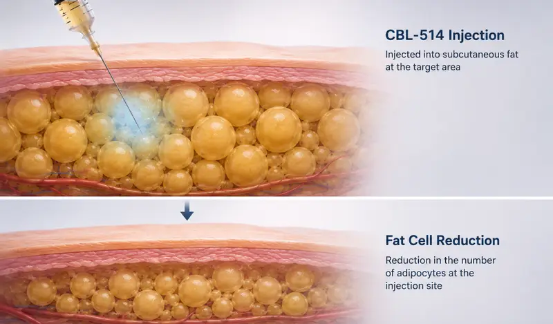 CBL-514, un’iniezione fa morire le cellule del grasso viscerale
