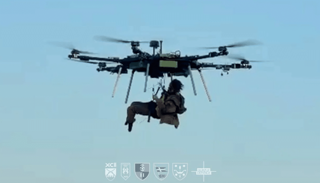 Un drone ucraino ha portato via un ferito: primo medevac volante
